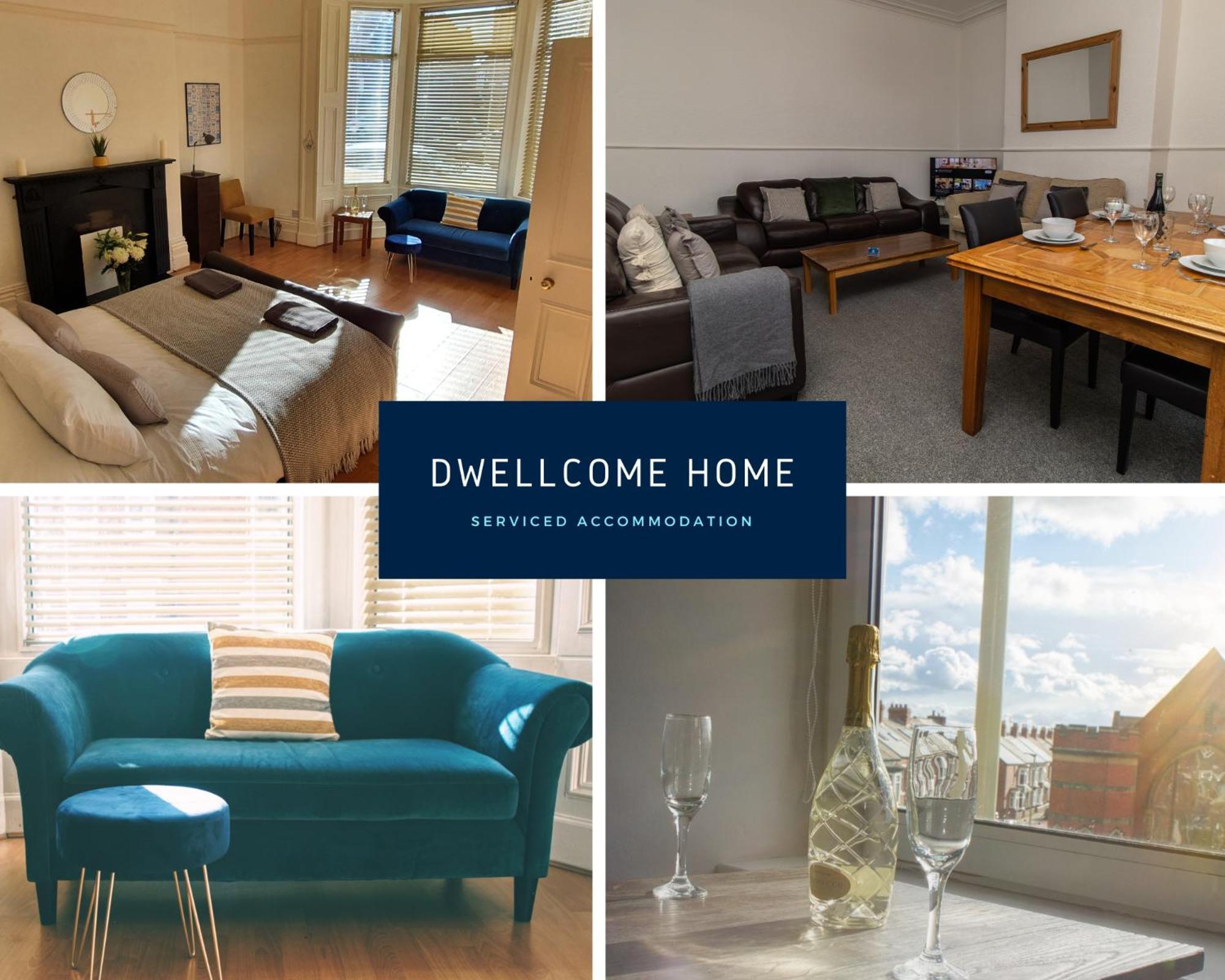 Dwellcome Home Ltd 4 King Bedroom Townhouse, Free Parking, Fast Wifi, Fully Equipped Kitchen, 15 Min Drive To Nissan, 20 Min To Newcastle Sunderland, Ideal For Long Term Contractor Etc Stays, Regular Housekeeping Option - See Our Site For Assurance جنوب شيلْدْز المظهر الخارجي الصورة